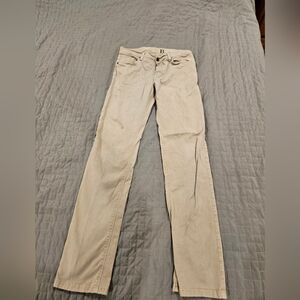 Boggi Milano Pants Men's Cotton Pants Trousers Size 32 Tan Dress Pants